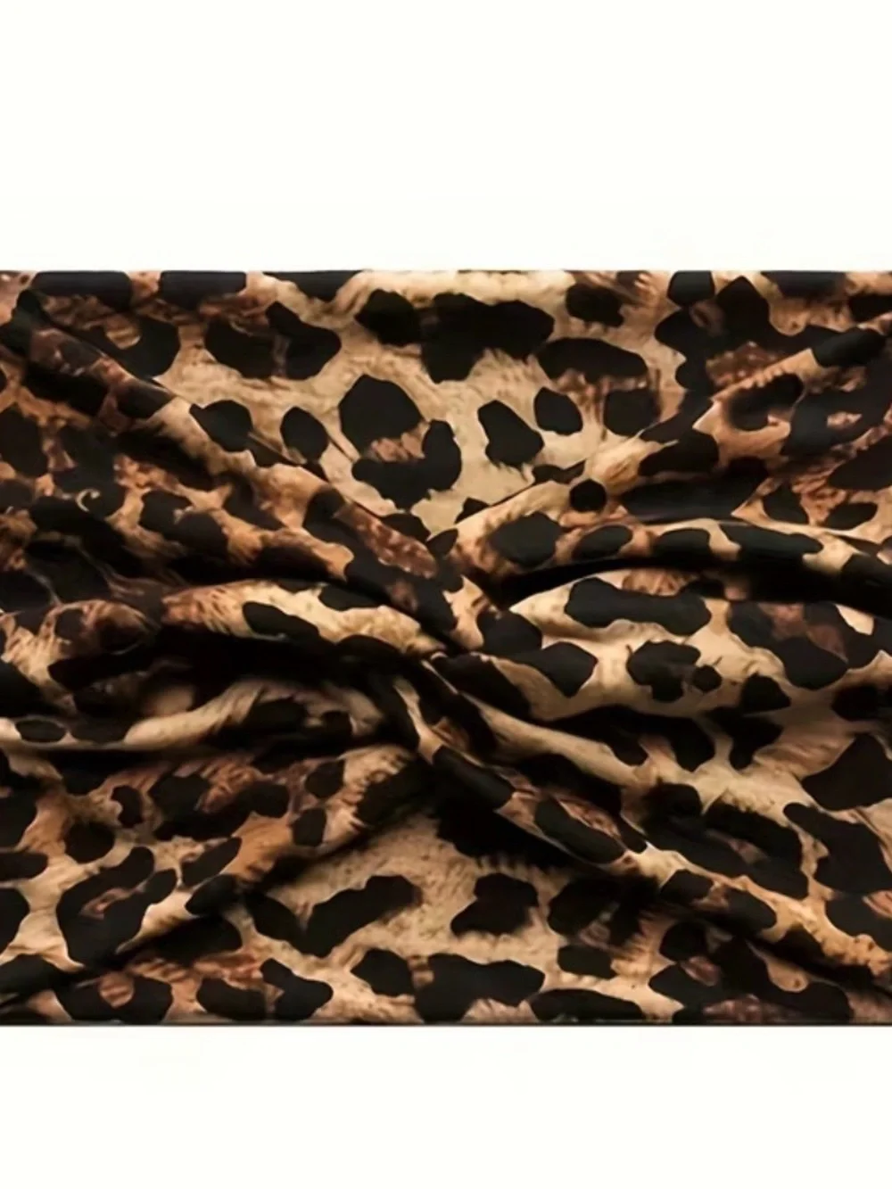 6PCS non-slip elastic Floral Print Twisted Turban Headband - Burgundy/White/bule
